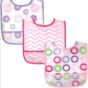 🆕3 Pieces Waterproof Bibs